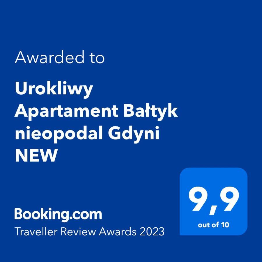 Urokliwy Apartament Baltyk Nieopodal Gdyni New Pogorze Luaran gambar